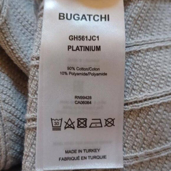 LIKE NEW! Bugatchi Johnny Collar Rib Polo Size Medium - Picture 12 of 13